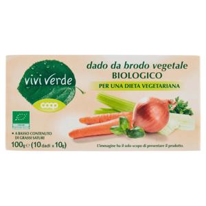 dado da brodo vegetale Biologico 10 x 10 g