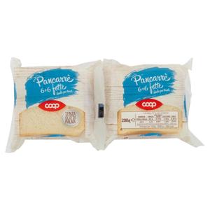 Pan Carrè 6 + 6 Fette 200 g