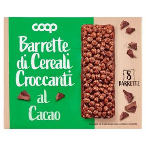 Barrette di Cereali Croccanti al Cacao 8 x 20 g