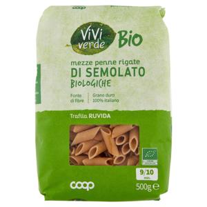 mezze penne rigate di Semolato Biologiche 500 g