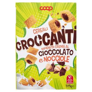 Cereali Croccanti Ripieni di Crema al Cioccolato e Nocciole 375 g