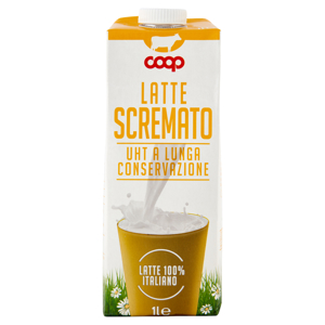 Latte Scremato UHT a Lunga Conservazione 1 l