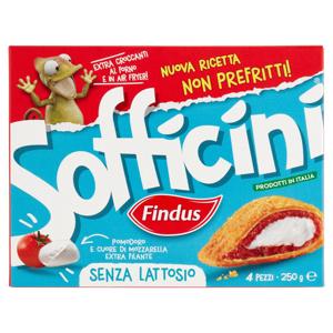 Sofficini Findus 4 Sofficini Pomodoro più Mozzarella Senza Lattosio 250 g