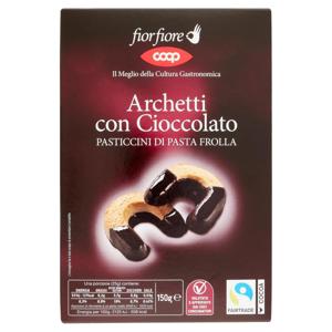 Archetti con Cioccolato Pasticcini di pasta frolla 150 g