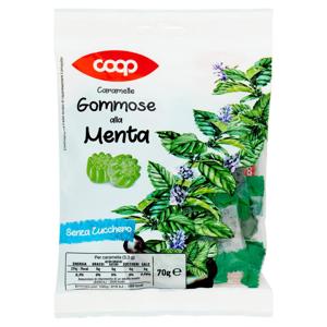 Caramelle Gommose alla Menta Senza Zucchero 70 g