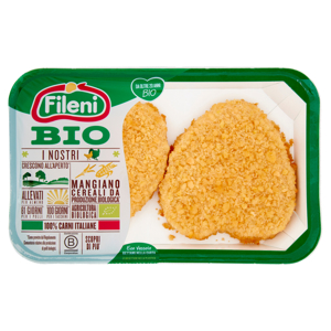 Fileni Bio Cotolette di Petto di Pollo Bio 0,220 kg