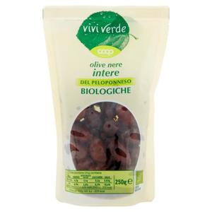 olive nere intere del Peloponneso Biologiche 250 g