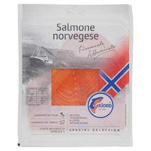 Fjord Salmone norvegese Finemente Affumicato 0,100 kg