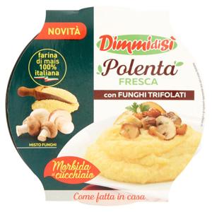 DimmidiSì Polenta Fresca con Funghi Trifolati 350 g