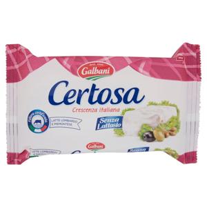 Galbani Certosa Crescenza italiana la Senza Lattosio 165 g