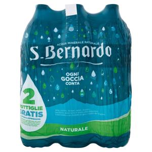 S. Bernardo Rocciaviva Naturale 4 + 2 Gratis x 1,5 L