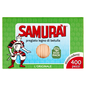 Samurài l'Originale stuzzicadenti 400 pz