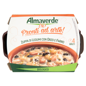 Almaverde bio Pronti ad arte! Zuppa di Legumi con Orzo e Farro 310 g