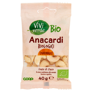 Anacardi Biologici Naturali 40 g