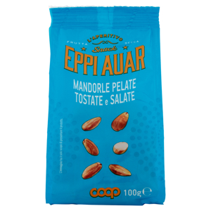 Snack Eppi Auar Mandorle Pelate Tostate e Salate 100 g