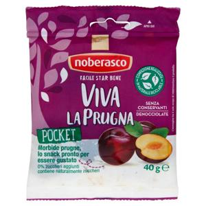 noberasco Viva la Prugna Denocciolate Pocket 40 g