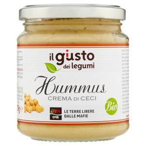 Libera Terra il giusto gusto dei legumi Hummus Crema di Ceci Bio 270 g