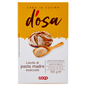 Lievito di pasta madre essiccata 3 x 35 g