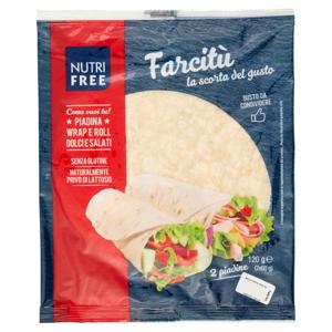 Nutrifree Farcitù 2 piadine Senza Glutine 2 x 60 g