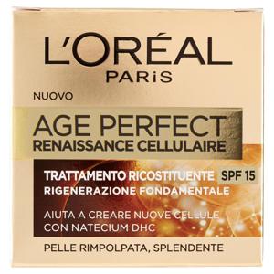 L'Oréal Paris Crema Viso Giorno Anti-rughe Age Perfect Reinassance Cellulaire, 50 ml