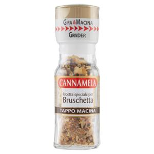 Cannamela Ricetta speciale per Bruschetta Tappo Macina 35 g