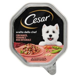 Cesar scelta dello chef con Manzo, Verdure e Riso Integrale 150 g