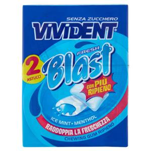 Vivident Fresh Blast Ice Mint Menthol 2 x 30 g