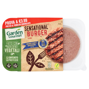 GARDEN GOURMET Sensational Burger Vegetariano (2 pezzi) 226g