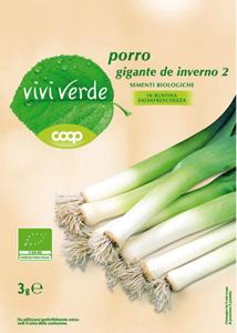 Sementi Bio Porro geant d'hiver 2 3g