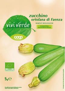 Sementi Bio Zucchino Ortolana di Faenza 5g