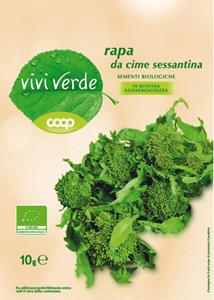 Sementi Bio Rapa da cime Sessantina 10g