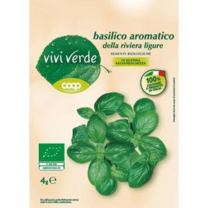 Sementi Bio Basilico aromatico della riviera ligure 4g