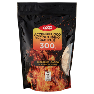 Accendifuoco Ricciolo Legno Naturale 300 g