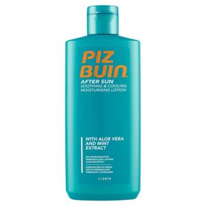 Piz Buin Latte Doposole Idratante Lenitivo E Rinfrescante,Con Aloe Vera, Assorbimento Rapido, 200ml