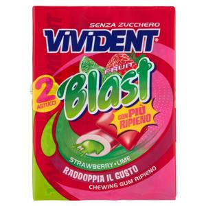 Vivident Fruit Blast Strawberry Lime 2 x 30 g