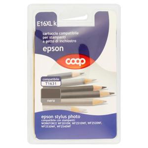 cartuccia compatibile per stampanti a getto di inchiostro epson E16XL k nero 18 ml