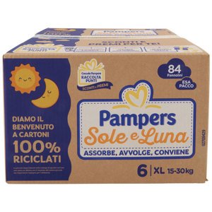 Pampers Sole e Luna Esapack 6 XL 84 pz