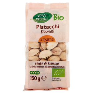 Pistacchi Biologici Tostati 150 g