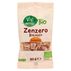 Zenzero Biologico a Cubetti 50 g