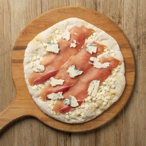 PIZZA TONDA GORGONZOLA/SPECK