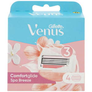 Gillette Venus Comfortglide Spa Breeze Lame per Rasoio da Donna 4 Ricariche