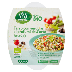 Farro con verdure ai profumi dell'orto Biologico 200 g