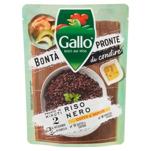 Gallo Bontà Pronte da condire Riso Nero 250 g