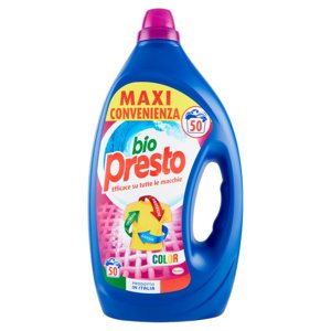 BIO PRESTO Liquido Color 50 Lavaggi 2.250 ml