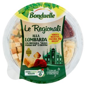 Bonduelle Le Regionali alla Lombarda con Bresaola, "Grana Padano DOP" e Crostini 130 g