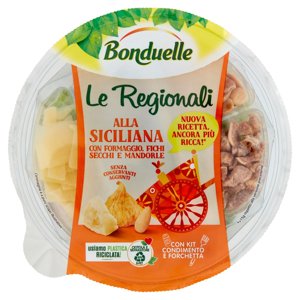 Bonduelle Le Regionali alla Siciliana con Formaggio, Fichi Secchi e Mandorle 130 g