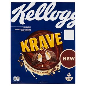 Kellogg's Krave Cookies & Cream Flavour 410 g