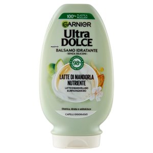 Garnier Ultra Dolce Latte di Mandorla, Balsamo Nutriente per Capelli Normali, 200 ml