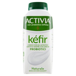 ACTIVIA, Kefir da bere Naturale con Probiotici Bifidus, 320g