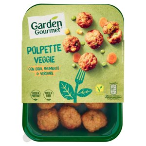 GARDEN GOURMET Polpette Veggie Vegetariane con Soia, Frumento e Verdure 200 g